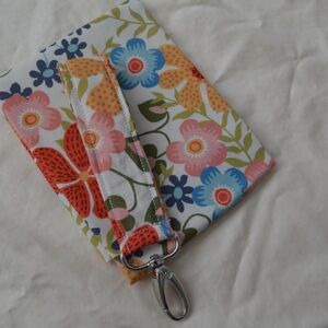 Quilted keychain